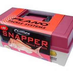 Assorted Tackle Packs Plano Snapper Tackle Kit - Fishing Tackle Box With 100 Pieces Of Tackle