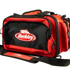 Berkley Large Fishing Tackle Bag With Two Tackle Trays -Multiple Storage Pockets