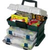 Plano 1362 Tackle Box - 2 Removable Tackle Tray System With Top Bulk Storage -Tackle Storage store 1561094