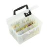 Plano 3505 Hydro Flo Spinner Bait Box-Tackle Tray With Drain Holes In Lid & Base -Tackle Storage store 1561209