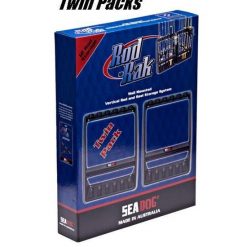 Home Rod Storage Sea Dog Vertical Fishing Rod Holder - Twin Pack - Holds 6 Fishing Rods Each -Tackle Storage store 19SEAD2 3