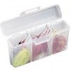 Flambeau 220 Small Spinnerbait Box - Lure Box With 3 Compartments -Tackle Storage store 220