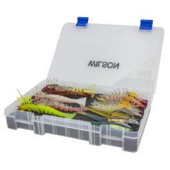 Standard Size Wilson Vibe Fishing Tackle Box With Slotted Foam Base -Tackle Storage store 309TBV 2