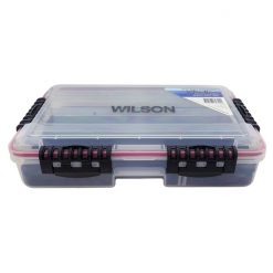 Large Deluxe Wilson Vibe Fishing Tackle Box With Slotted Foam Base -Tackle Storage store 309TBVL 4