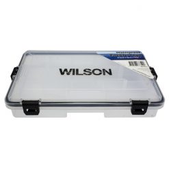 Tackle Boxes Wilson Waterproof Fishing Tackle Tray With Rubber Seal And Locking Clasps 9 Tackle Boxes Wilson Waterproof Fishing Tackle Tray With Rubber Seal And Locking Clasps -Tackle Storage store 309TTW275 2