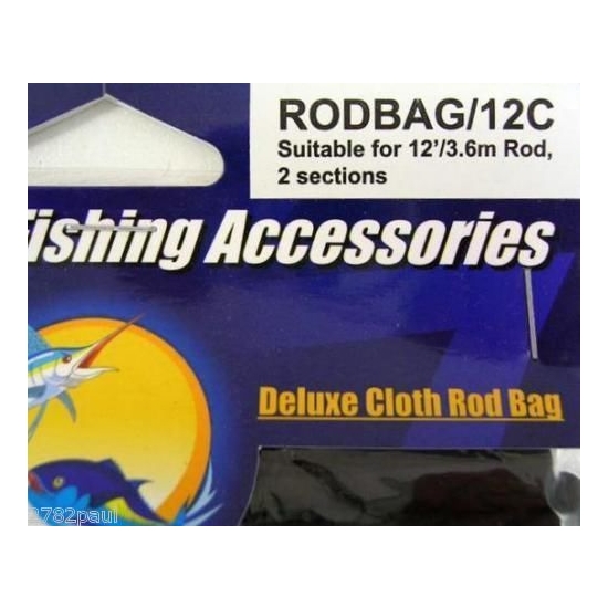 Surecatch Surecatch 1970mm Deluxe Fishing Rod Bag To Suit 2 Piece 12ft Rod 6 Surecatch Surecatch 1970mm Deluxe Fishing Rod Bag To Suit 2 Piece 12ft Rod - Image 4
