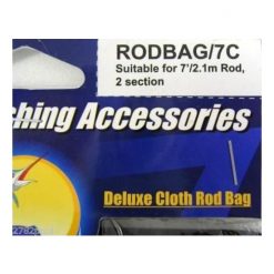 Surecatch Surecatch 3 X 1230mm Deluxe Fishing Rod Bags To Suit 2 Piece 7ft Rods -Tackle Storage store 309crb7x3 3