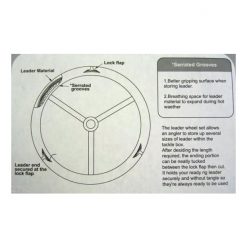 Leader Rig Storage 1 Packet Of 2 Medium Surecatch Fishing Leader Rig Holders - 2 Pieces -Tackle Storage store 309lrhm 8