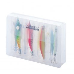 Fishing Lure Storage Daiichiseiko Lure Rack V - Egi Lure Case - Holds 8 Fishing Lures - Tackle Tray