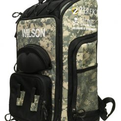 Wilson Platinum Digi Camo Fishing Backpack With Three Fishing Tackle Trays