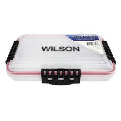 Tackle Boxes Small Wilson Deluxe Waterproof Fishing Tackle Tray - Worm Proof Tackle Box -Tackle Storage store 333TTWD2700 2