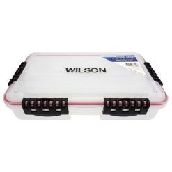 Tackle Boxes Large Wilson Deluxe Deep Waterproof Fishing Tackle Tray With 24 Compartments -Tackle Storage store 333TTWD350824 3