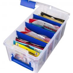 Flambeau 4510 Soft Plastics Fishing Lure Box With Zerust - Soft Bait Tackle Box