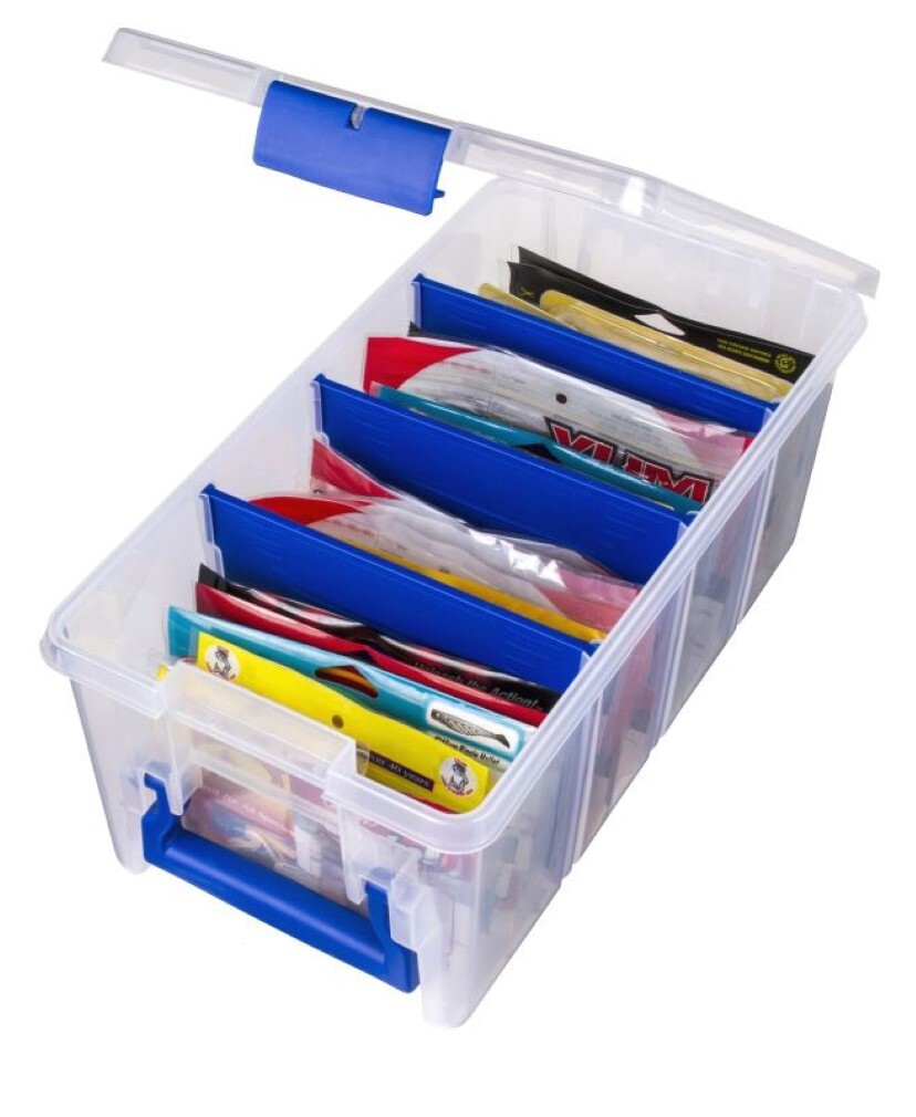 Flambeau 4510 Soft Plastics Fishing Lure Box With Zerust - Soft Bait Tackle Box 3 Flambeau 4510 Soft Plastics Fishing Lure Box With Zerust - Soft Bait Tackle Box