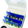 Flambeau 550 Large Big Mouth Spinnerbait Box - Lure Box With Zerust Dividers -Tackle Storage store 550