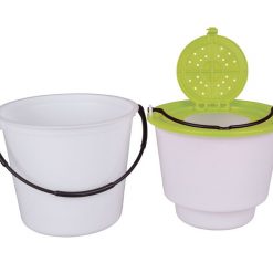 Live Bait Kits & Aerators Flambeau Live Bait Bucket - Made In U.S.A. - 2 Piece Minnow Bucket