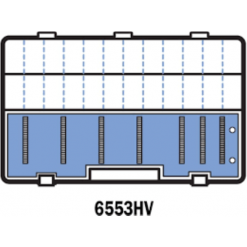Flambeau 6553HV Large Tuff Tainer Fishing Tackle Box With Zerust Dividers -Tackle Storage store 6553HV