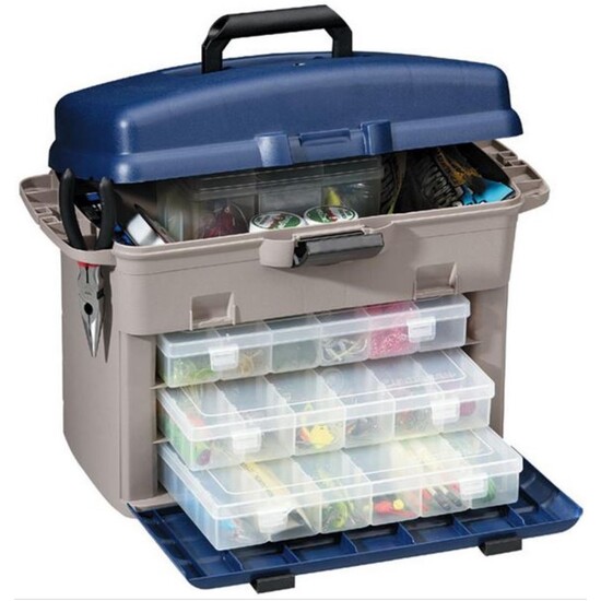 Flambeau Kwikdraw 7020 Classic Front Loader Fishing Tackle Box With Zerust 5 Flambeau Kwikdraw 7020 Classic Front Loader Fishing Tackle Box With Zerust - Image 3