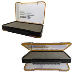 Zerek Gadget Z Large Double Sided Fishing Tackle Tray With Internal Slotted Foam