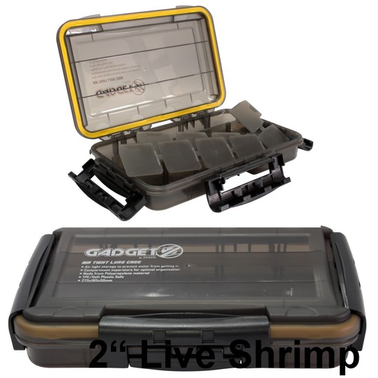Tackle Boxes Zerek Gadget Z Small Waterproof Fishing Tackle Tray -Air Tight Tackle Box 4 Tackle Boxes Zerek Gadget Z Small Waterproof Fishing Tackle Tray -Air Tight Tackle Box - Image 2