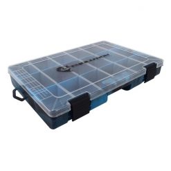 Evolution Fishing Evolution Fishing Evolution Drift Series 3600 Blue Fishing Tackle Tray With Up To 18 Compartments -Tackle Storage store EV36005 2