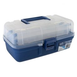 Tackle Boxes Jarvis Walker 2 Tray Clear Top Fishing Tackle Box - Tackle Storage Box -Tool Box -Tackle Storage store Jw 2 tray Clear Top 2