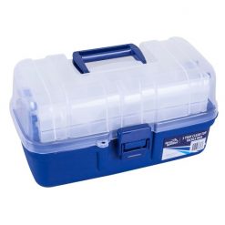 Tackle Boxes Jarvis Walker 3 Tray Clear Top Fishing Tackle Box - Tackle Storage Box -Tool Box -Tackle Storage store Jw 3 tray Clear Top 2