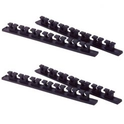 Home Rod Storage 2 X Sets Of Jarvis Walker Moulded Rubber Rod Racks - Holds Up To 7 Rods Each -Tackle Storage store Jw Rubber RodRacking PPX2 2