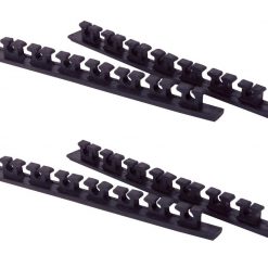 Home Rod Storage 2 X Sets Of Jarvis Walker Moulded Rubber Rod Racks - Holds Up To 7 Rods Each