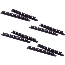 Home Rod Storage 4 X Sets Of Jarvis Walker Moulded Rubber Rod Racks - Holds Up To 7 Rods Each -Tackle Storage store Jw Rubber RodRacking PPX4 2
