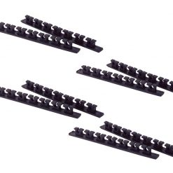 Home Rod Storage 4 X Sets Of Jarvis Walker Moulded Rubber Rod Racks - Holds Up To 7 Rods Each