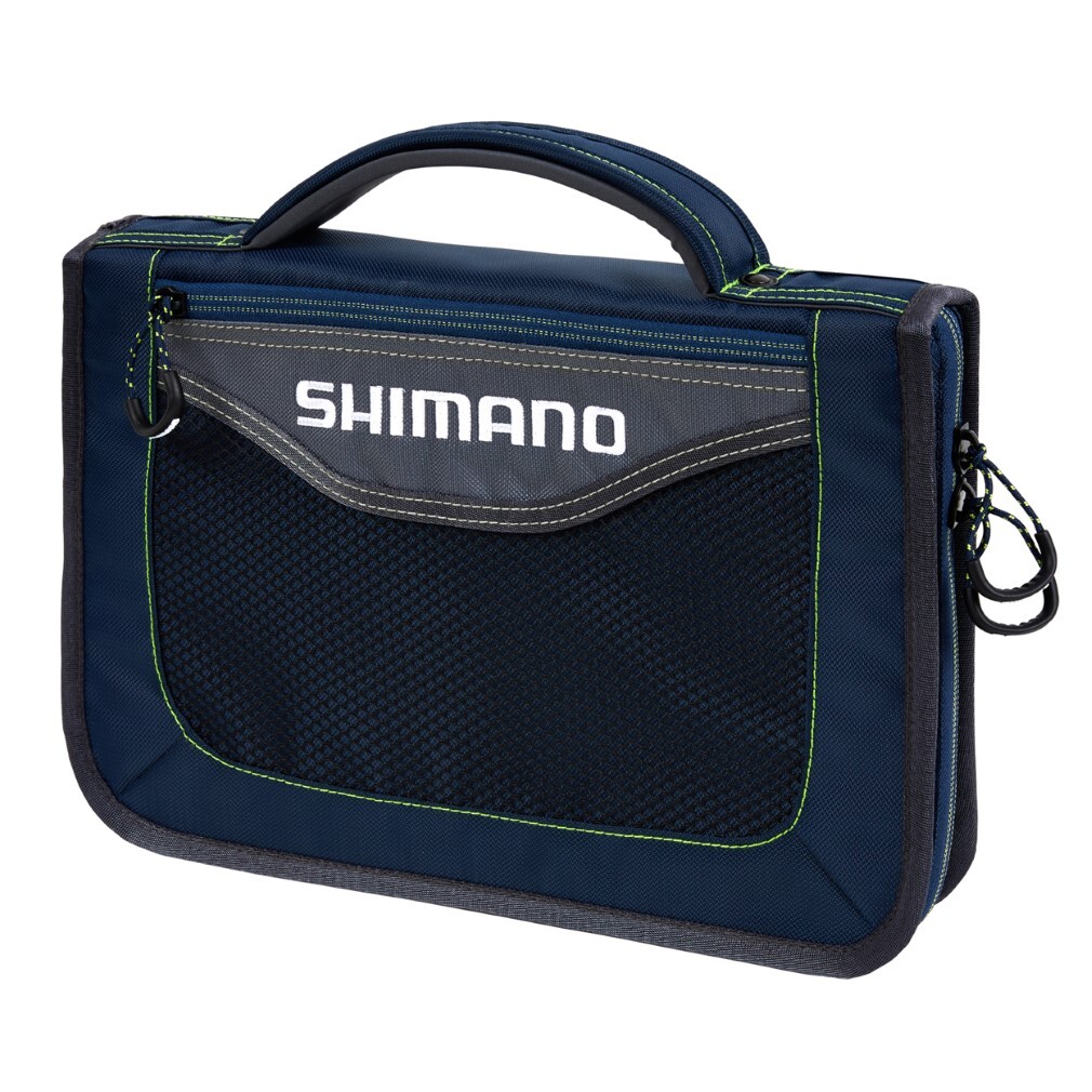 Shimano Tackle Bags Shimano Fishing Lure Wallet With 9 Plastic Zip Lock Sleeves 3 Shimano Tackle Bags Shimano Fishing Lure Wallet With 9 Plastic Zip Lock Sleeves