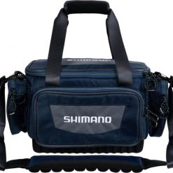 Shimano Tackle Bags Shimano Medium Fishing Tackle Bag With 2 Tackle Boxes & Water Resistant Base