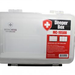 Tackle Boxes Moncross MC-195DB Deeper Fishing Tackle Tray With 3 Compartments