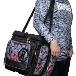 Rapala LureCamo Magnum Fishing Tackle Bag With Moulded Waterproof Bottom And Lid
