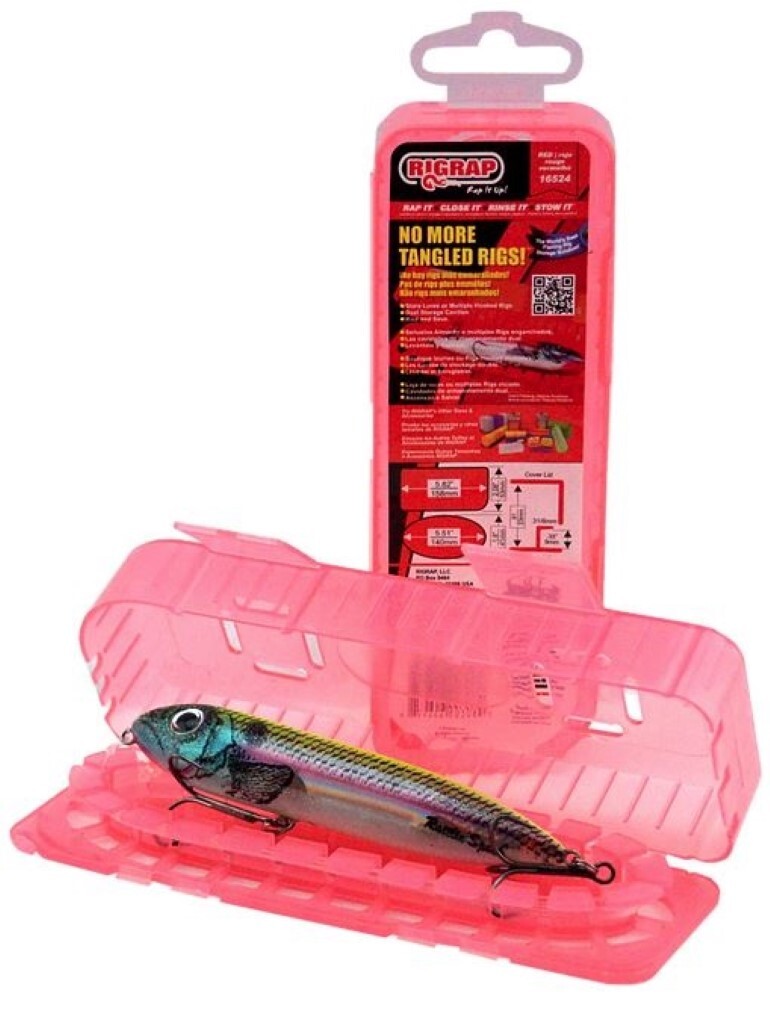 Fishing Lure Storage Rigrap 16524 Fishing Lure Box - Tangle Free Ready Rigged Lure Storage Solution 3 Fishing Lure Storage Rigrap 16524 Fishing Lure Box - Tangle Free Ready Rigged Lure Storage Solution