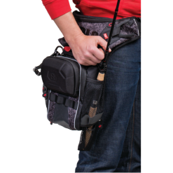Rapala Urban Hip Pack - Fishing Bag With Twin Rod Holders And Tool Attachments -Tackle Storage store RUHP 5