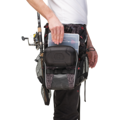 Rapala Urban Hip Pack - Fishing Bag With Twin Rod Holders And Tool Attachments -Tackle Storage store RUHP 6