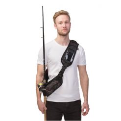 Rapala Digi Camo/Black Urban Sling Bag With Multiple Storage Pockets -Tackle Storage store RUSB 5