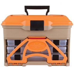 Tackle Boxes Flambeau T3 Multiloader Mini Tackle Box With 3 Tackle Trays - Made In U.S.A -Tackle Storage store T3 3