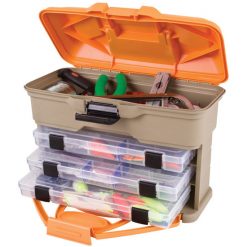 Tackle Boxes Flambeau T3 Multiloader Mini Tackle Box With 3 Tackle Trays - Made In U.S.A -Tackle Storage store T3 6