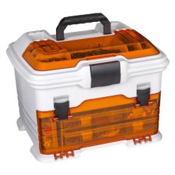 Flambeau T4 Pro Multiloader Tackle Box With 3 Tackle Trays And Zerust Dividers -Tackle Storage store T4P 2