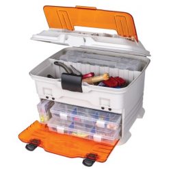 Flambeau T4 Pro Multiloader Tackle Box With 3 Tackle Trays And Zerust Dividers -Tackle Storage store T4P 3