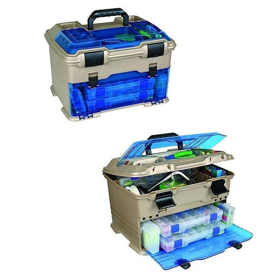 Tackle Boxes Flambeau T5P Multiloader Tackle Box With 6 Tackle Trays & Zerust Dividers 4 Tackle Boxes Flambeau T5P Multiloader Tackle Box With 6 Tackle Trays & Zerust Dividers - Image 2