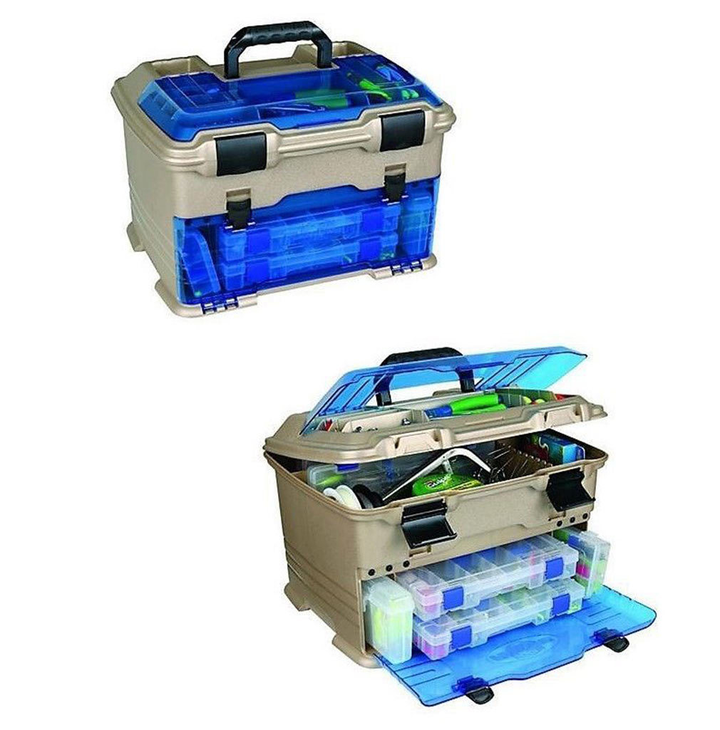 Tackle Boxes Flambeau T5P Multiloader Tackle Box With 6 Tackle Trays & Zerust Dividers 3 Tackle Boxes Flambeau T5P Multiloader Tackle Box With 6 Tackle Trays & Zerust Dividers
