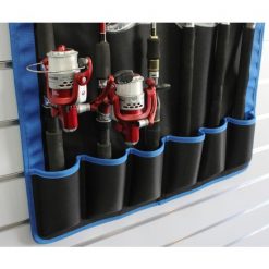 Home Rod Storage Wilson Fishing Rod Hanger-Wall Hanging Fishing Rod Holder-Holds 6 Rods Or Combos -Tackle Storage store WRH 2