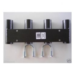 Rod Holders And Rod Rests Wilson Bull Bar Rod Holder Black Hammertone Aluminium 4 Hole -Tackle Storage store bbrc4pcb 3
