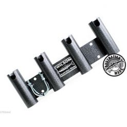 Rod Holders And Rod Rests Wilson Bull Bar Rod Holder Black Hammertone Aluminium 4 Hole -Tackle Storage store bbrc4pcb 9
