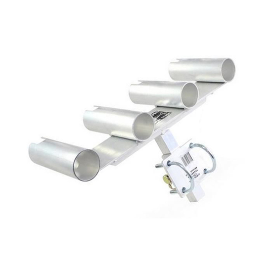 Rod Holders And Rod Rests Wilson Removable Bull Bar Fishing Rod Holder Aluminium 4 Hole 4 Rod Holders And Rod Rests Wilson Removable Bull Bar Fishing Rod Holder Aluminium 4 Hole - Image 2
