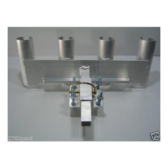 Rod Holders And Rod Rests Wilson Removable Bull Bar Fishing Rod Holder Aluminium 4 Hole 7 Rod Holders And Rod Rests Wilson Removable Bull Bar Fishing Rod Holder Aluminium 4 Hole - Image 5